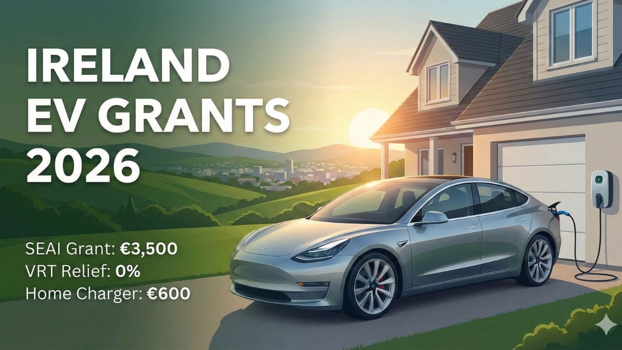 Thinking of Buying an EV? Complete Guide to Electric Vehicle Grants in Ireland 2026